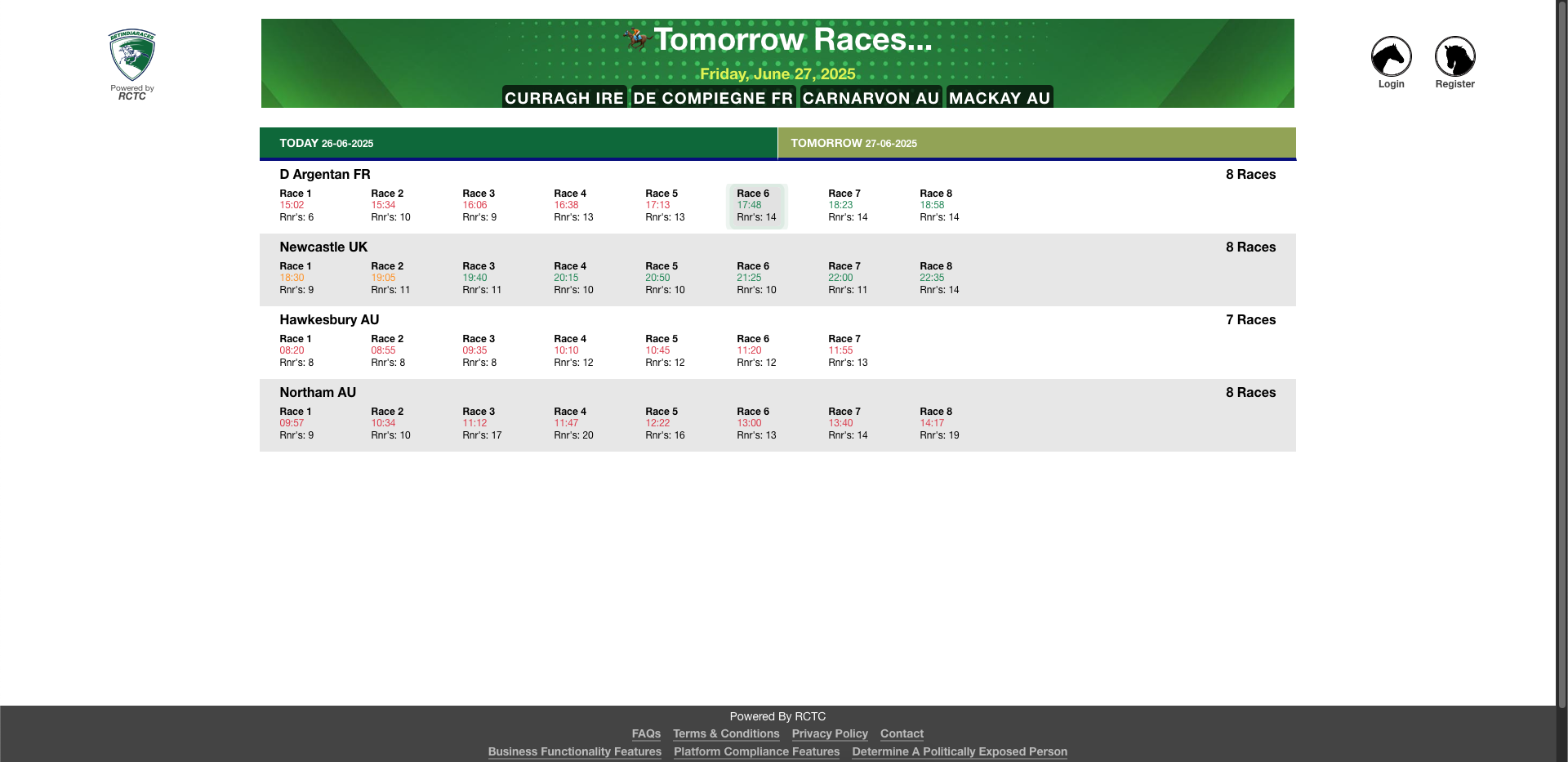 Bet India Races - Real-time racing platform